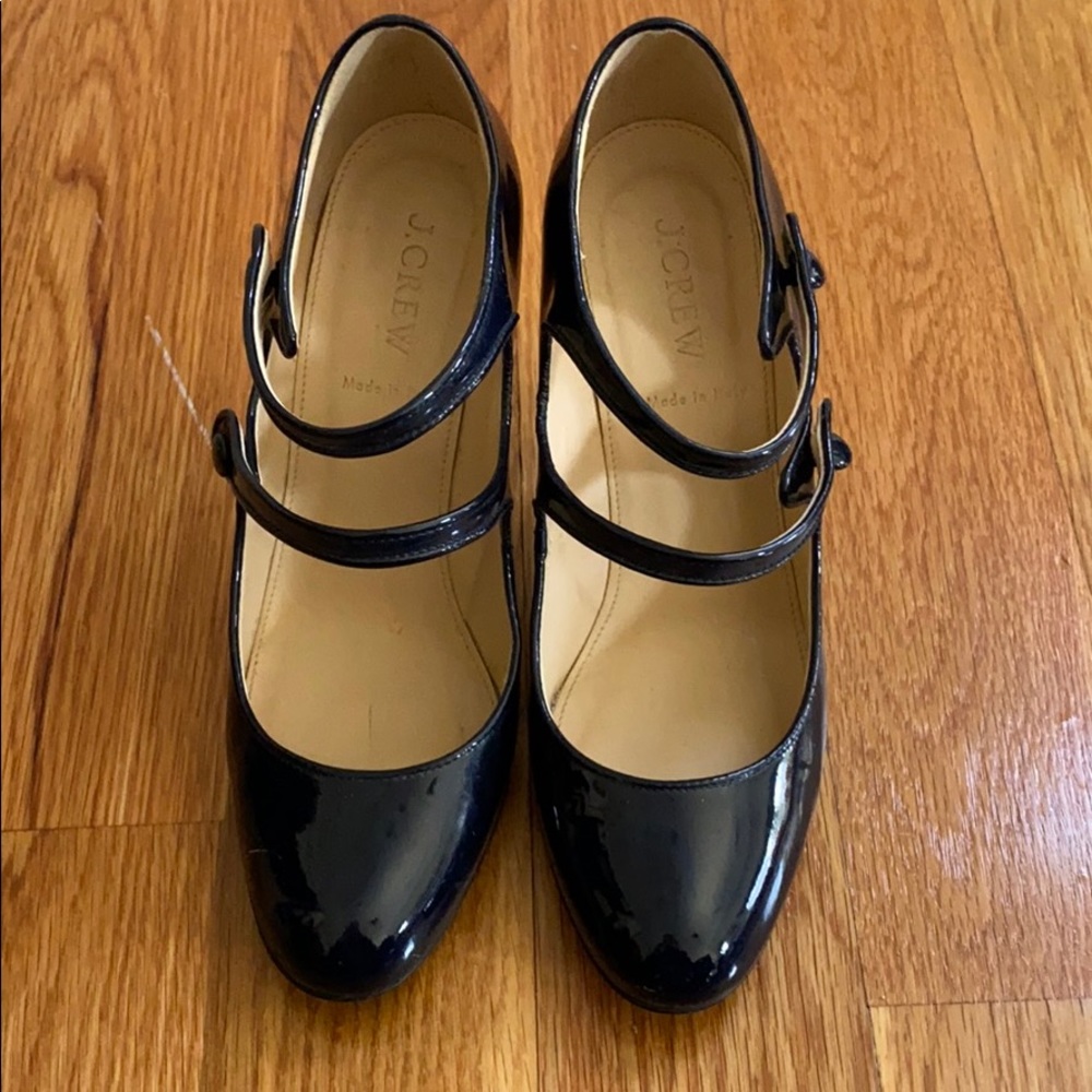 J Crew Mary Jane style navy